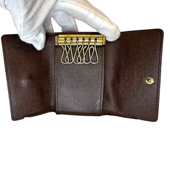 Louis Vuitton Damier Ebene Canvas 6 Key Holder - Picture 8 of 8
